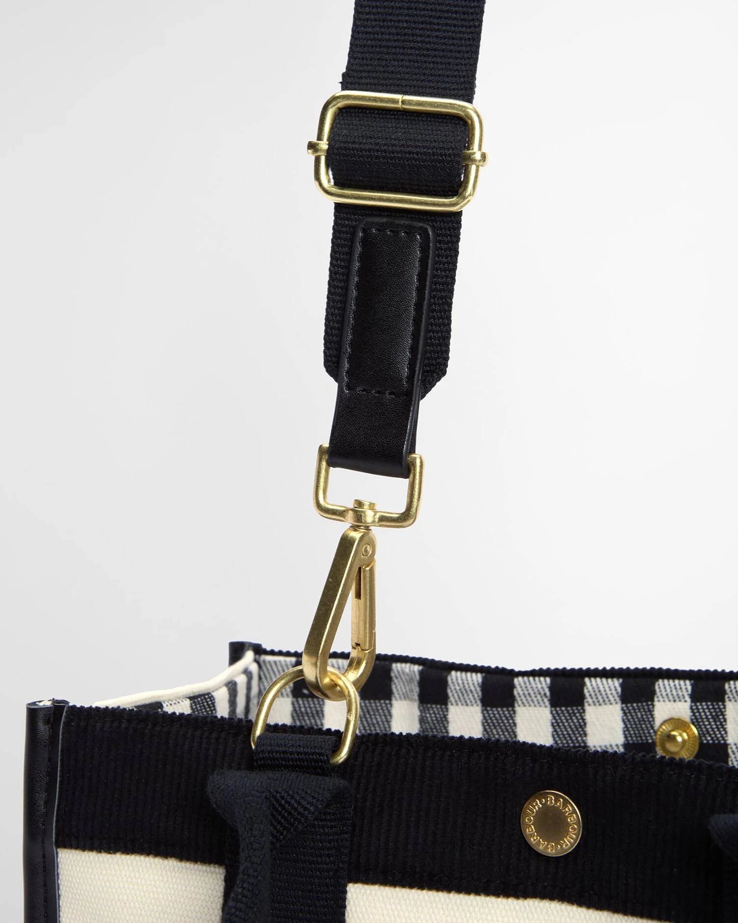 Barbour Selena Mini Crossbody Tote Bag in Ecru