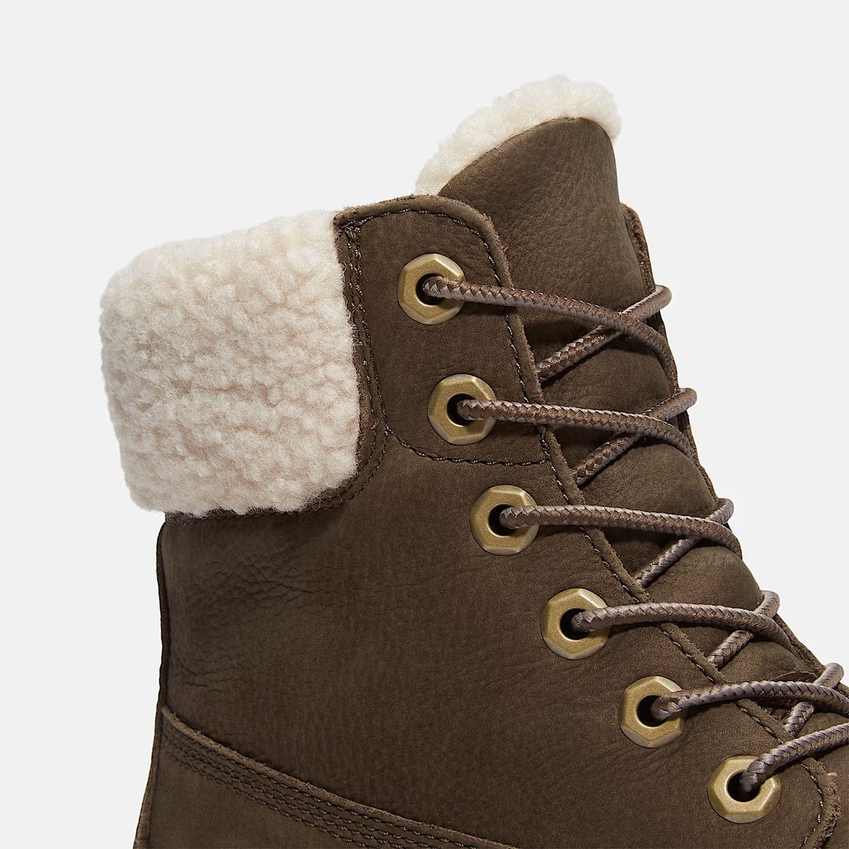 Timberland Stone Street Platform Warm-Lined Waterproof Boot for Women in Dark Brown