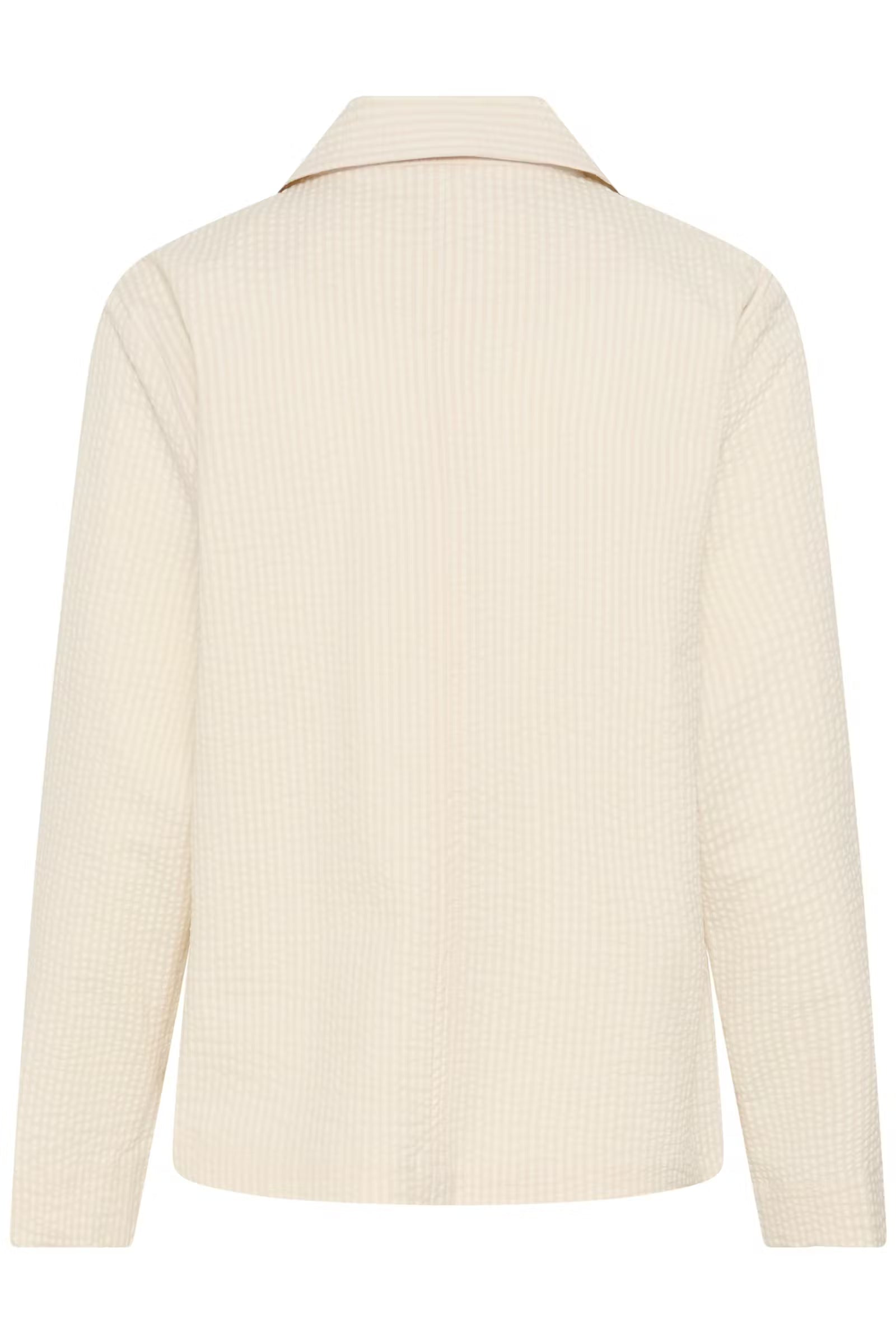 Part Two Briddi Casual Jacket In Whisper White Stripe