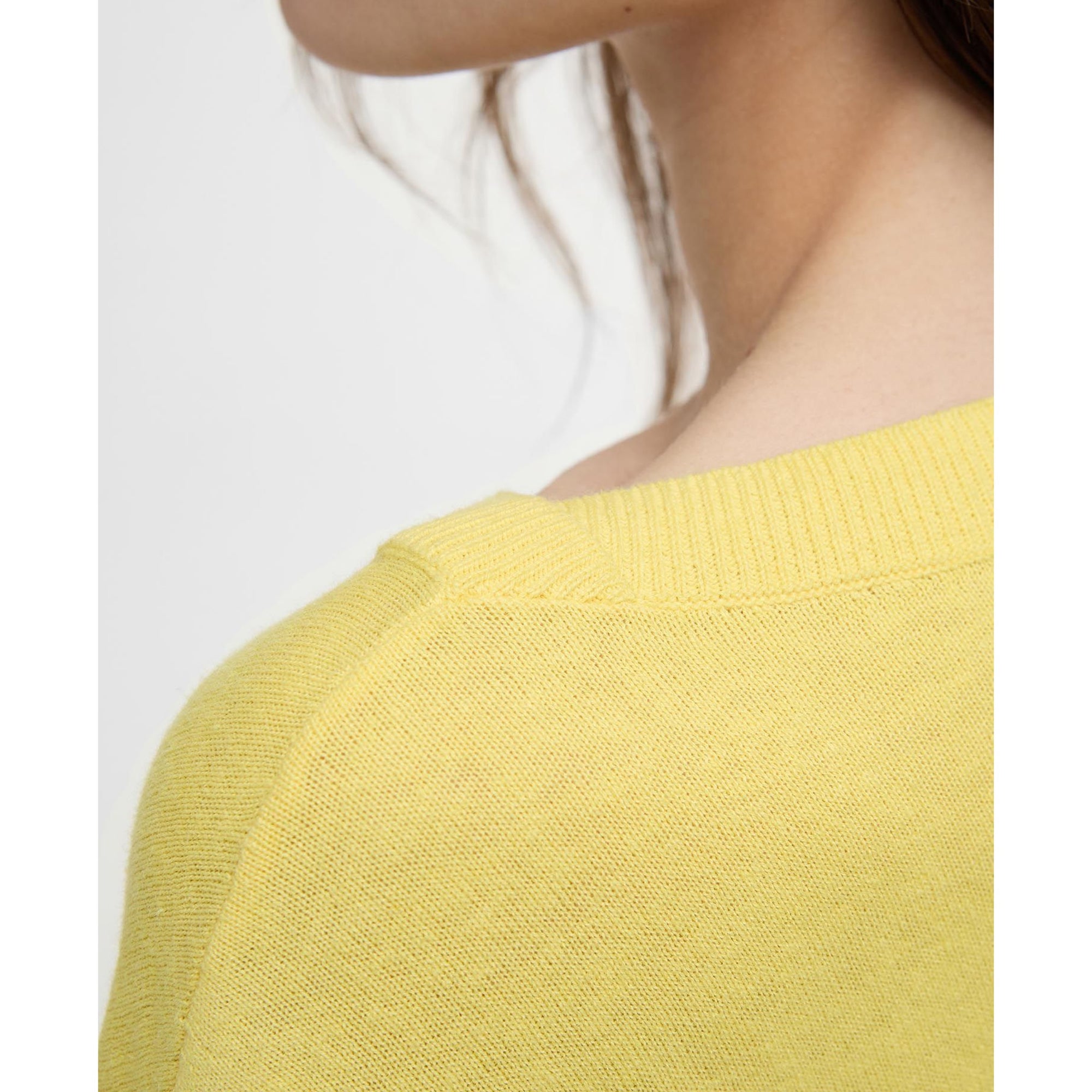 Barbour Lucy Knitted Jumper in Sunray Yellow LKN1623YE32