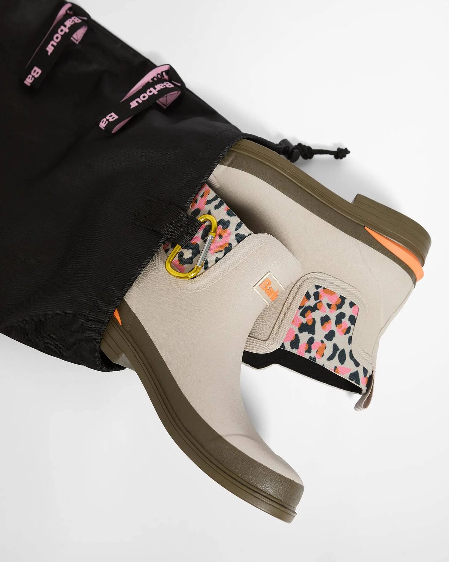 Barbour Abbeyfield Packable Ankle Wellingtons In Mist