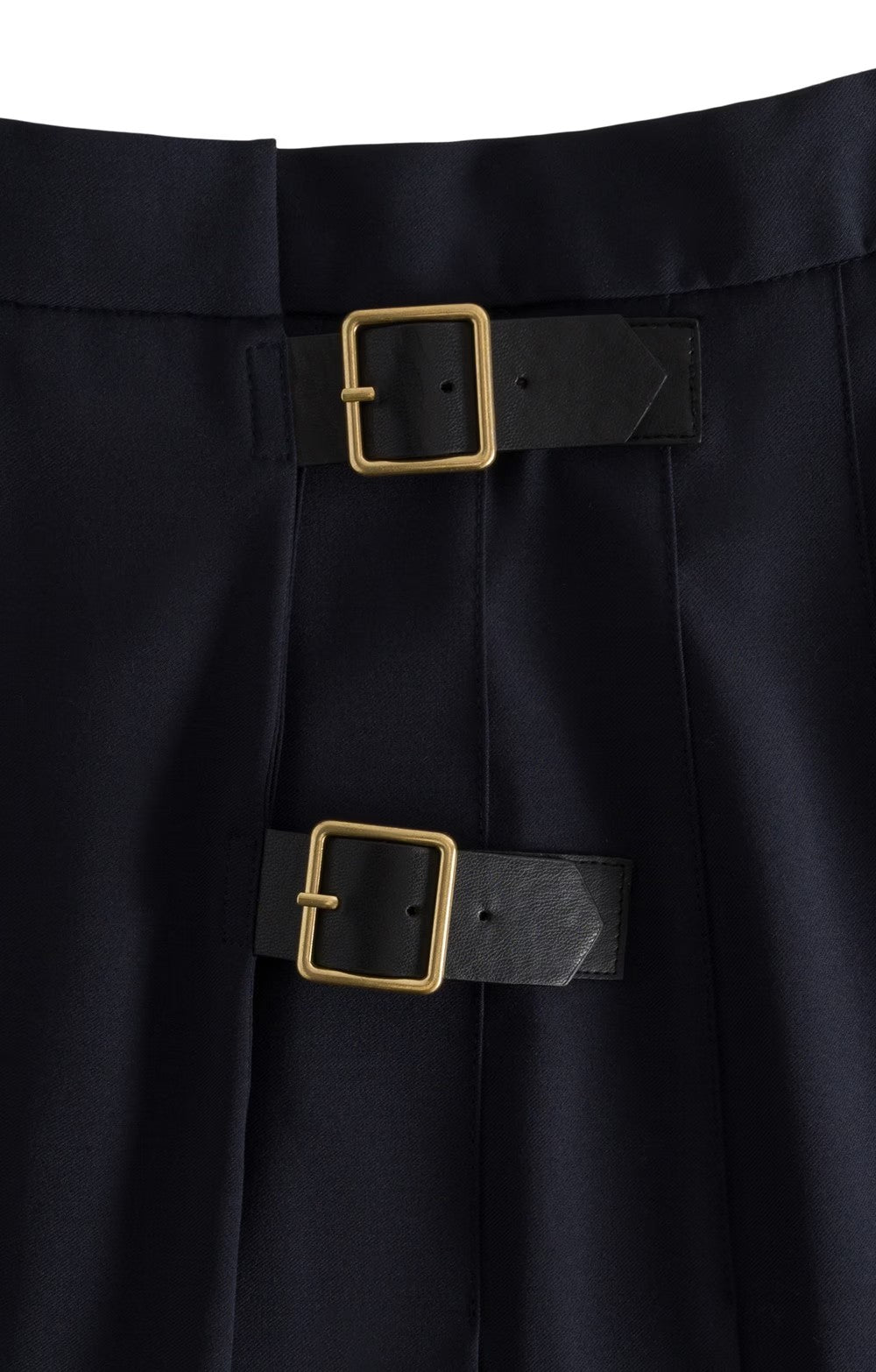 Barbour Delilah Midi Skirt In Dark Navy LSK0174