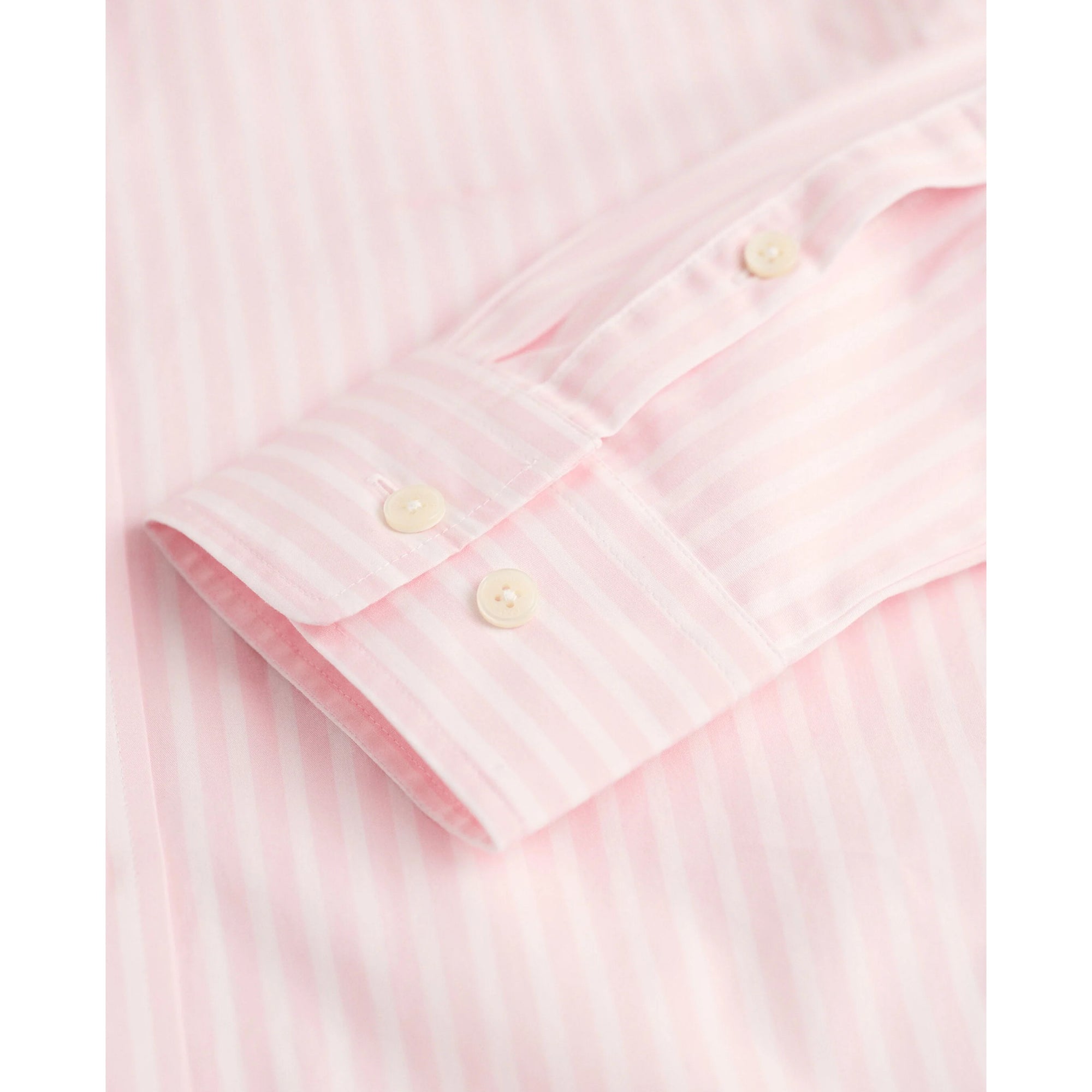 GANT Regular Fit Poplin Striped Shirt In Light Pink 4300214