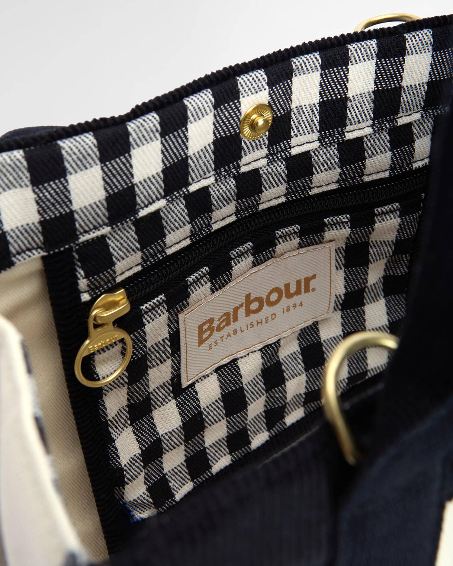 Barbour Selena Mini Crossbody Tote Bag in Ecru