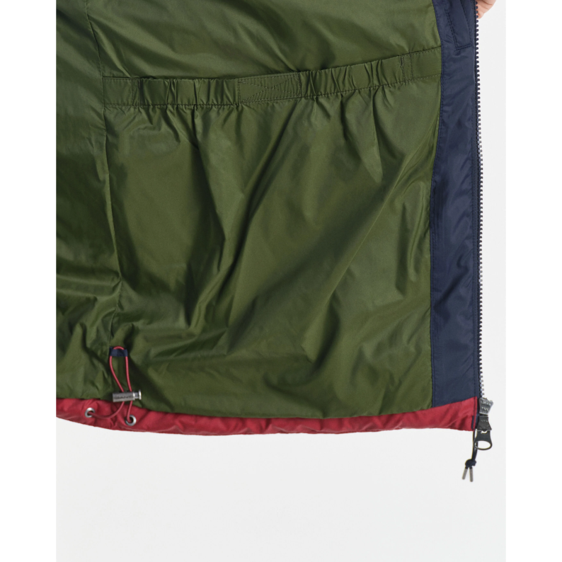 GANT Color Blocked Active Cloud Jacket Evening Blue