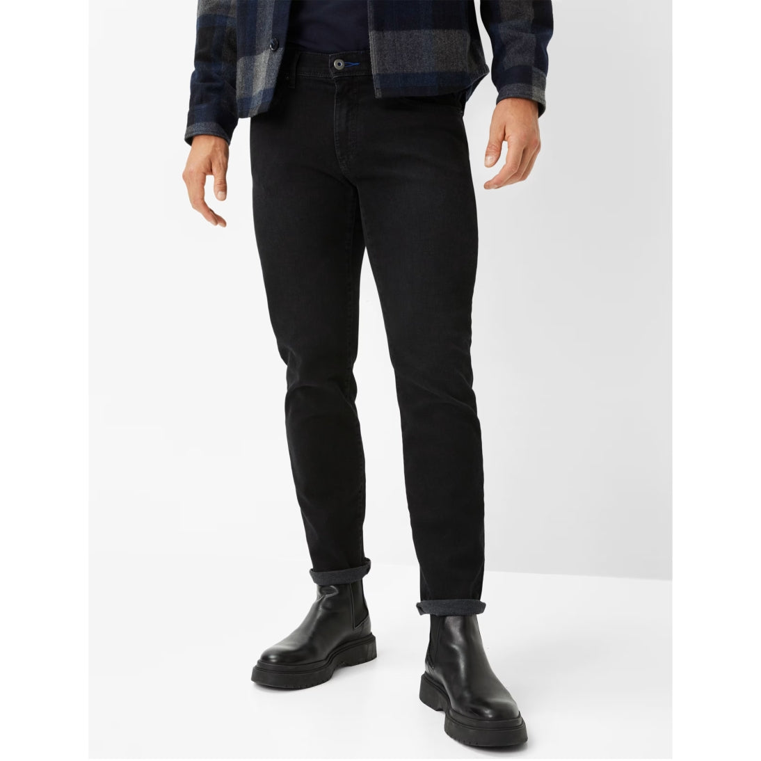 Jeans Uomo BRAX Style Cadiz | Blue Planet | Taglio Dritto | Cotone Elasticizzato Sostenibile