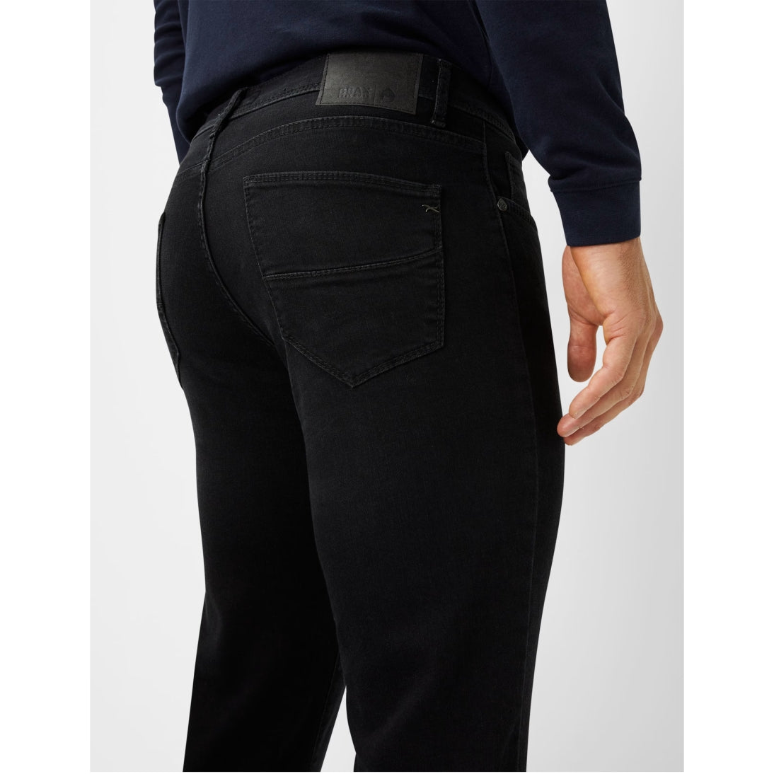 Brax Straight Fit Jeans Cadiz Denim Faded Black 85-6058