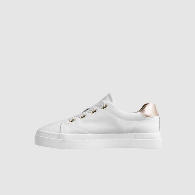 GANT Avona Leather Sneakers White/Rose Gold 30531835