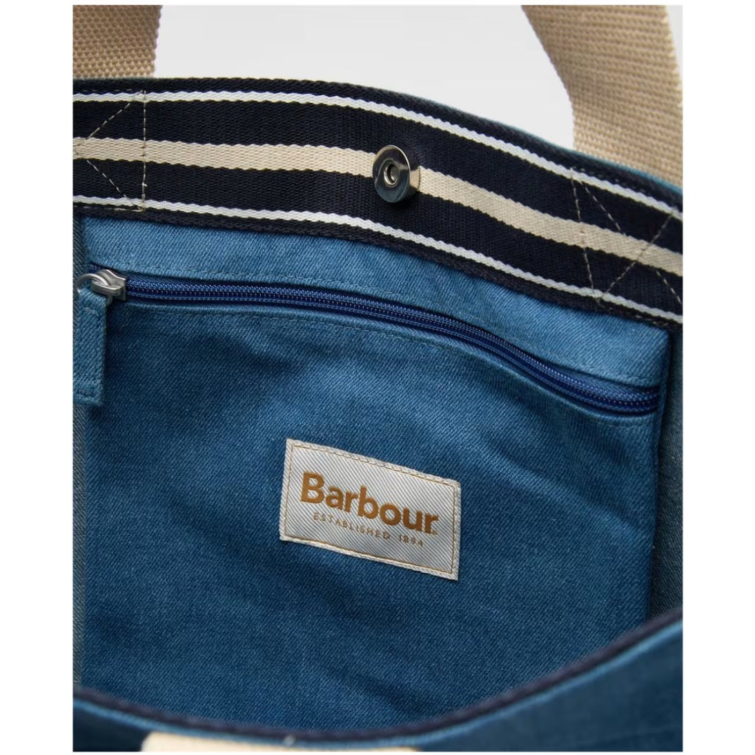 Barbour Emily Denim Tote Denim Blue LBA0472BL31