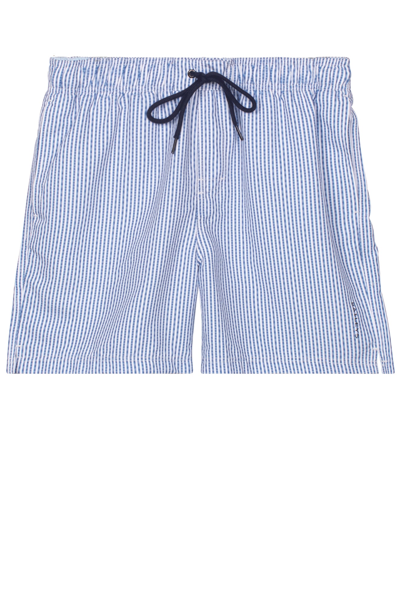 Baileys Seersucker Stripe Print Swim Shorts 611002