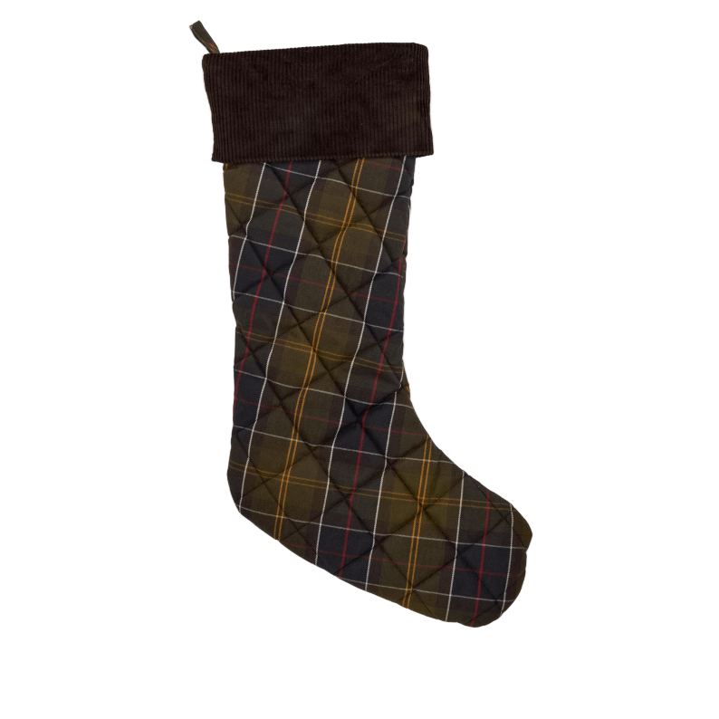 Barbour Classic Tartan Christmas Stocking