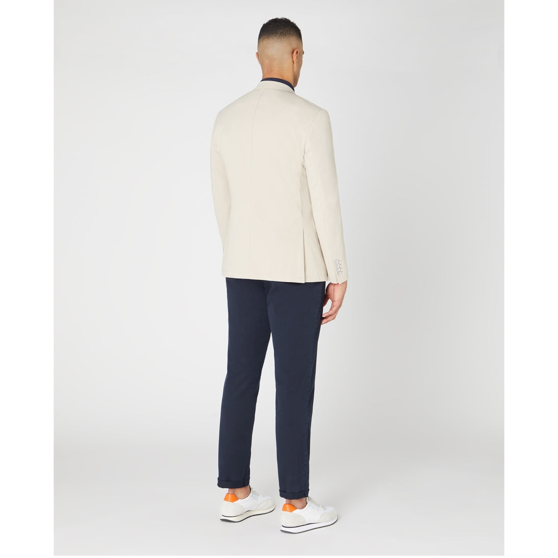 Remus Uomo Stretch Chino Jacket Galano 12347 Beige