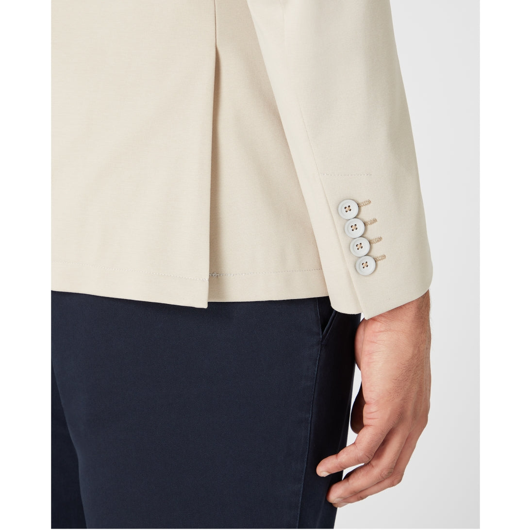 Remus Uomo Stretch Chino Jacket Galano 12347 Beige