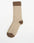 Beige coloured socks