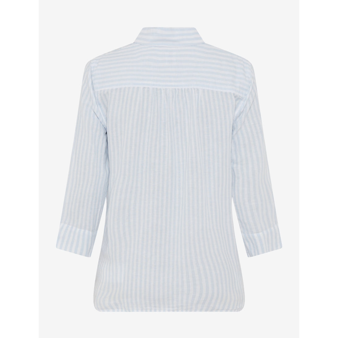 Brax Linen-Cotton mix Striped Blouse Vicki 41-7568 in Blue