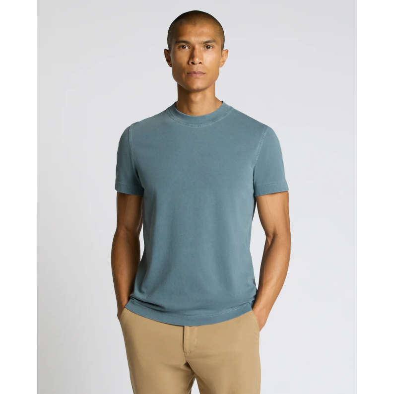 remus-uomo-relaxed-fit-organic-cotton-t-shirt-teal-front
