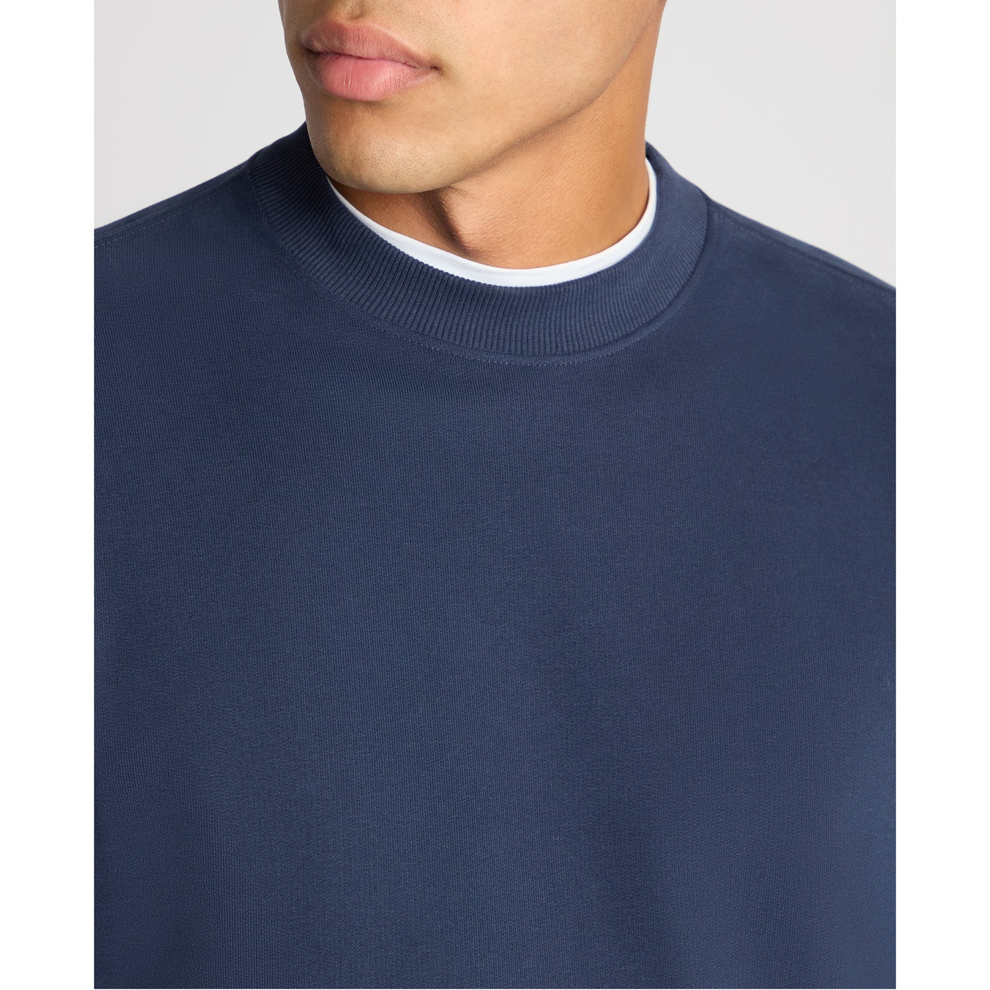 Remus Uomo Tapered Fit Soft Touch Cotton-Blend Sweatshirt 58811