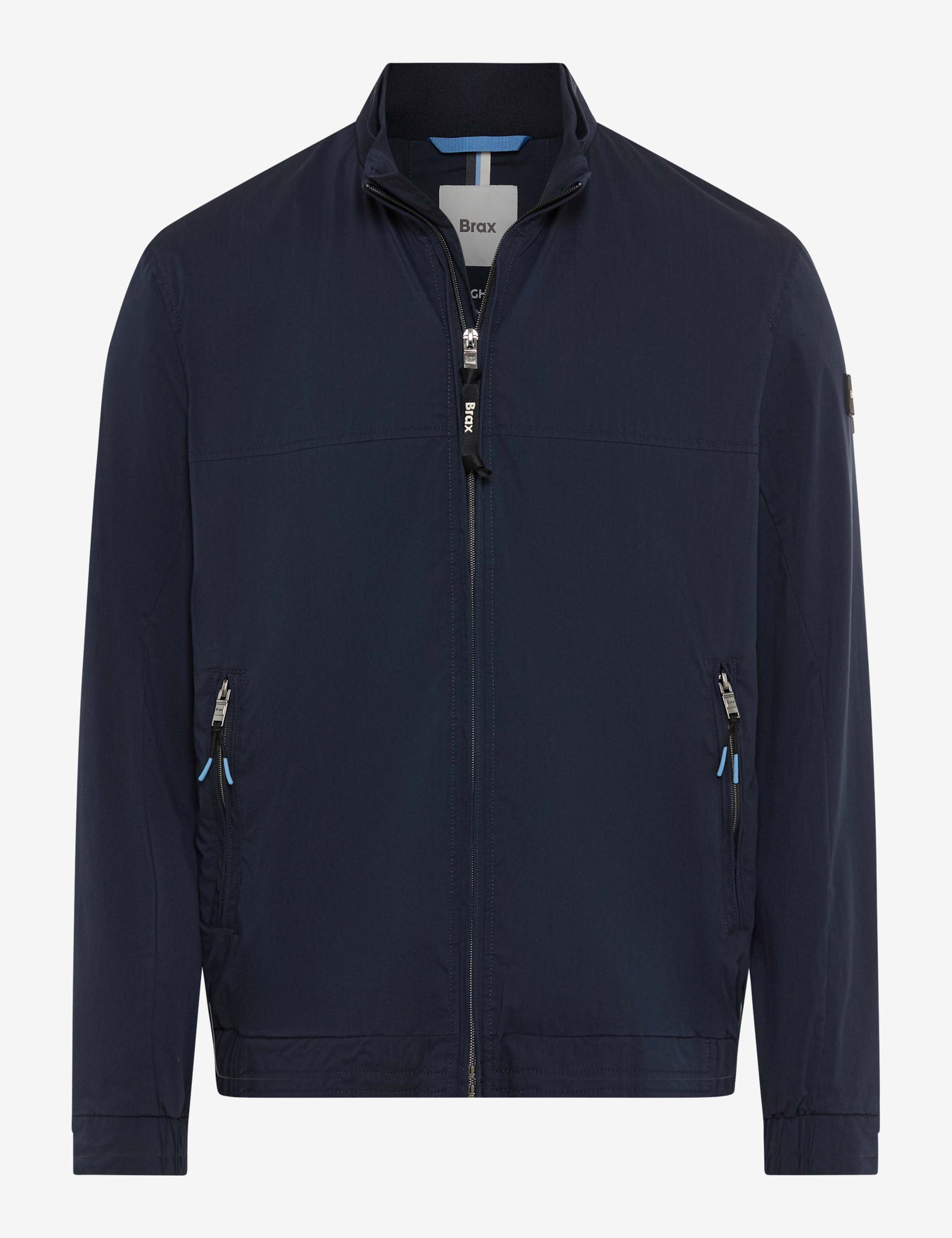 Brax Calvin Ultralight Stretch Blousen Jacket in Cotton Blend in Navy 75-0001