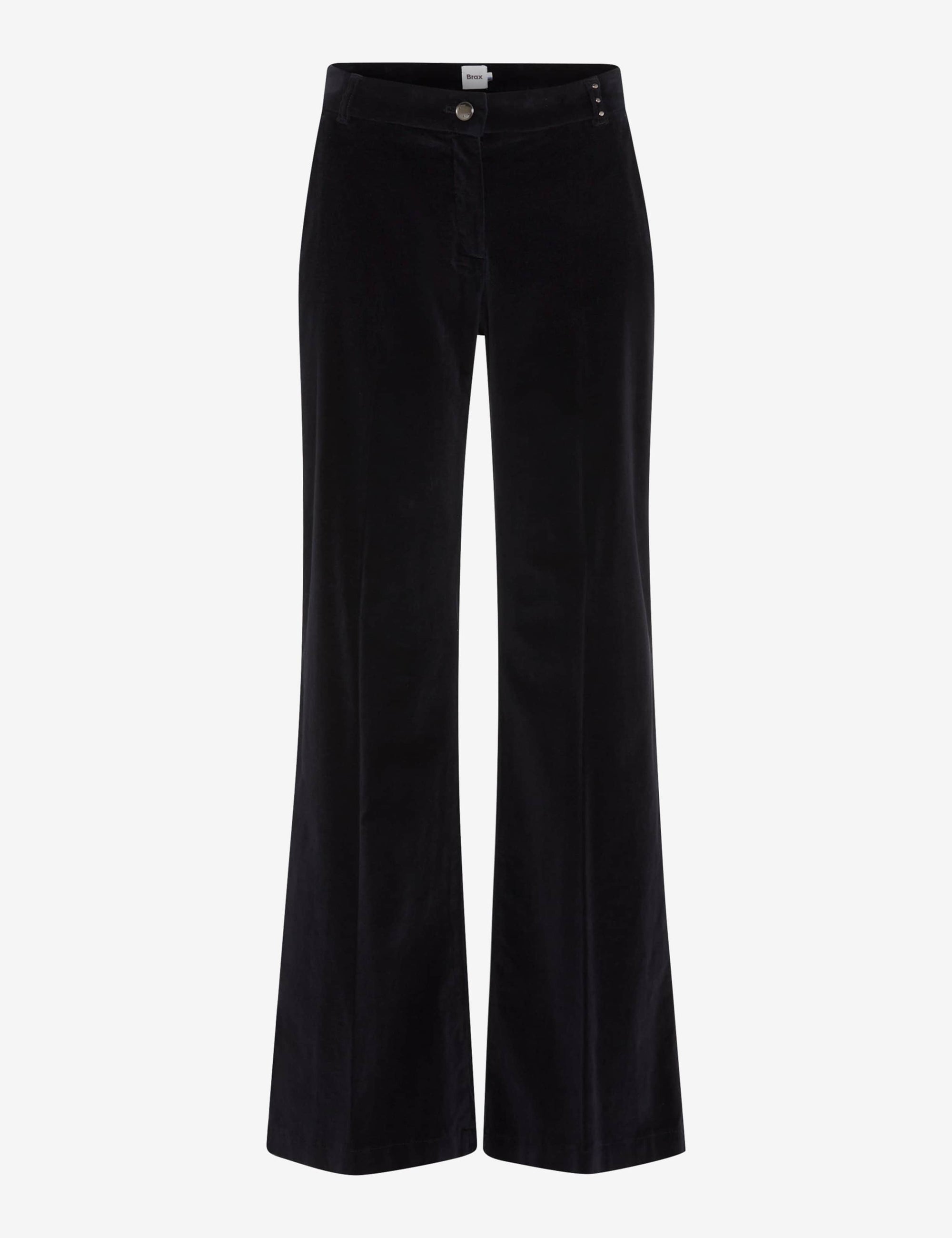 BRAX Maine Wide Leg Trousers in Black 77-1038