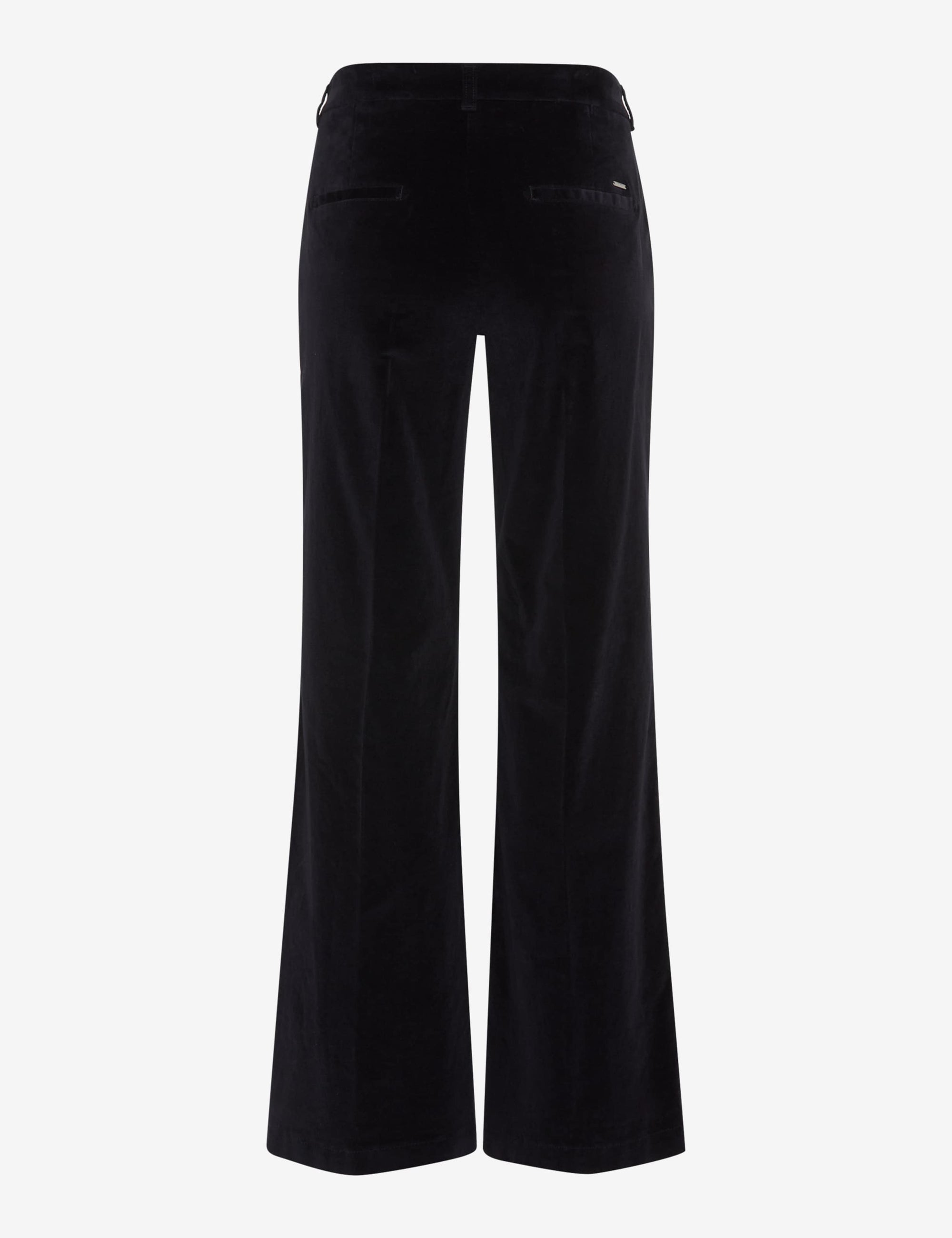 BRAX Maine Wide Leg Trousers in Black 77-1038