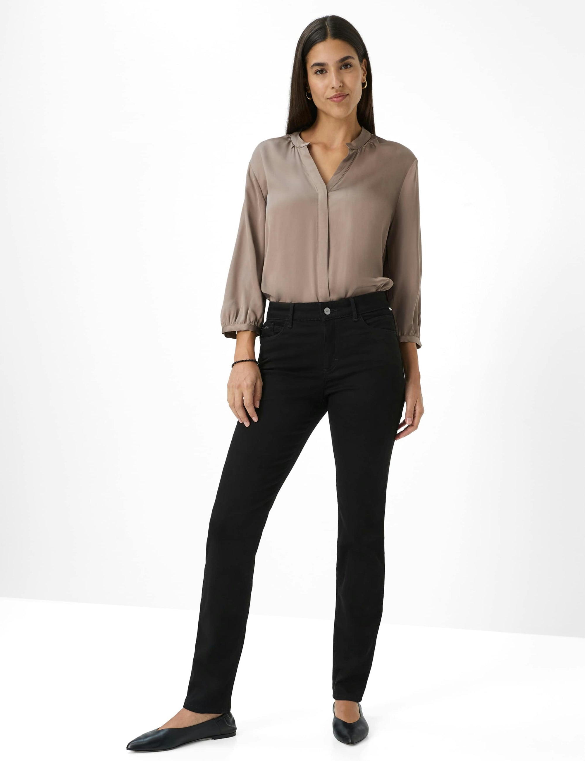 Brax SHAKIRA Slim Fit Jeans Winter Dream 71-1707 in Black