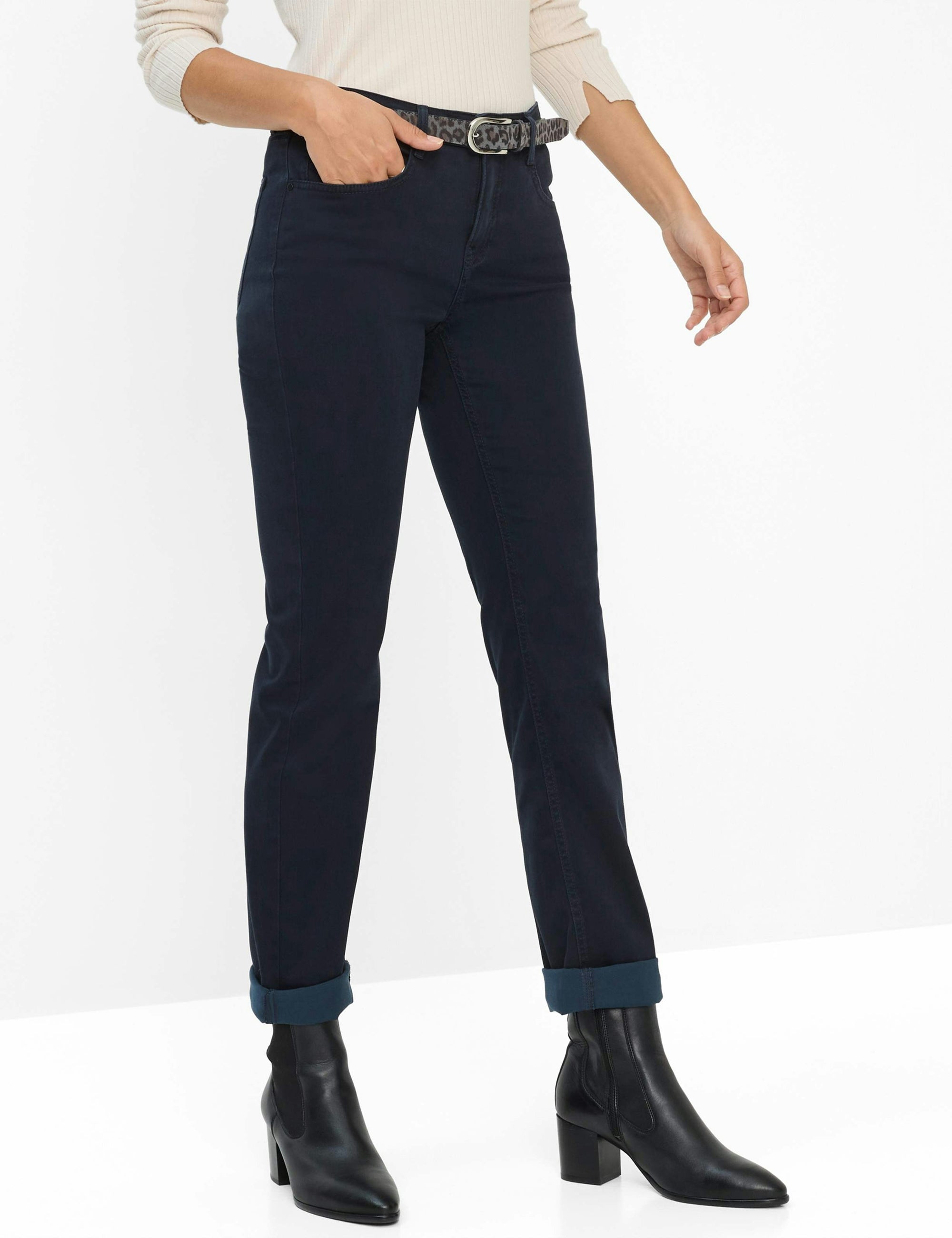 Brax Mary Slim Fit Jeans in Navy 71-1707