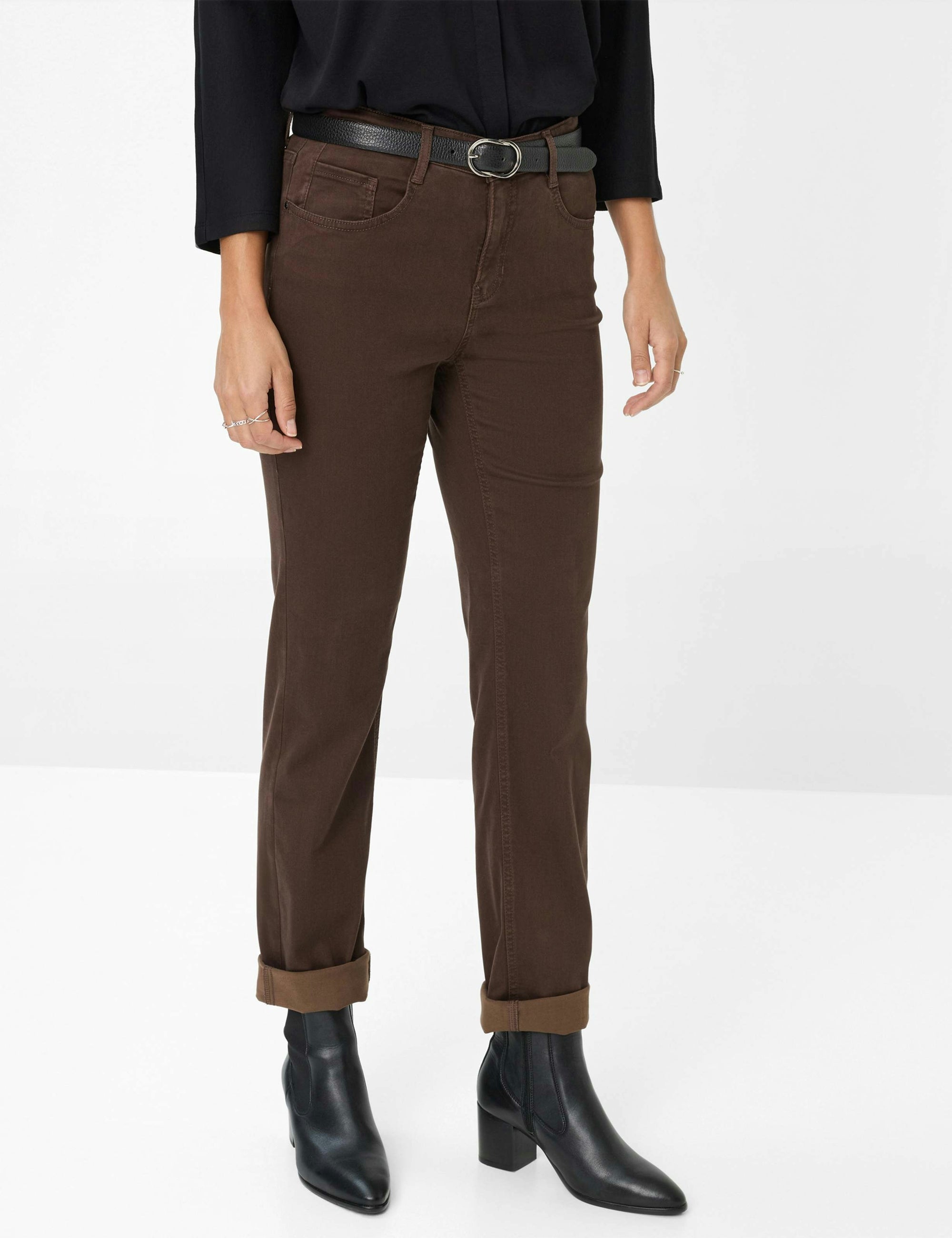 Brax Mary Slim Fit Jeans in Chocolate 71-1707