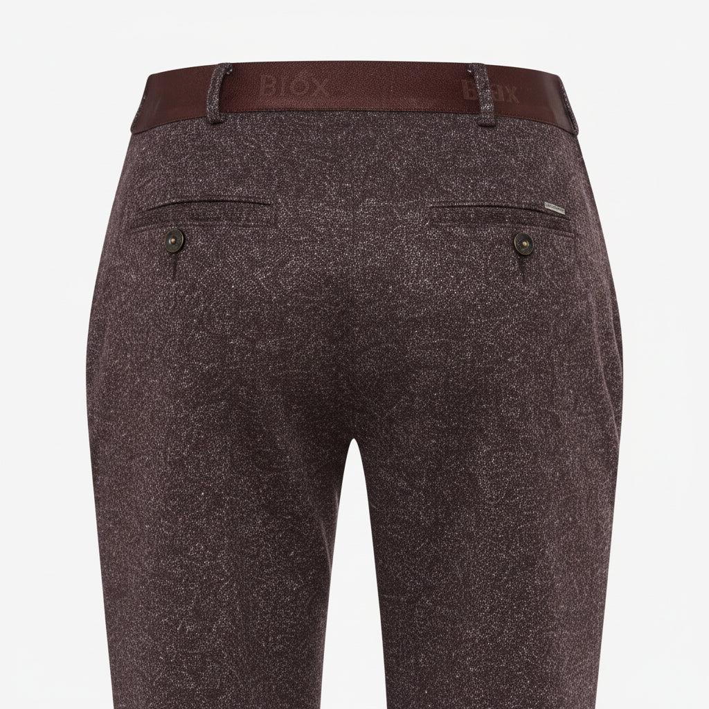 BRAX Maron S Slim Fit Chinos in Burgundy 09-5273