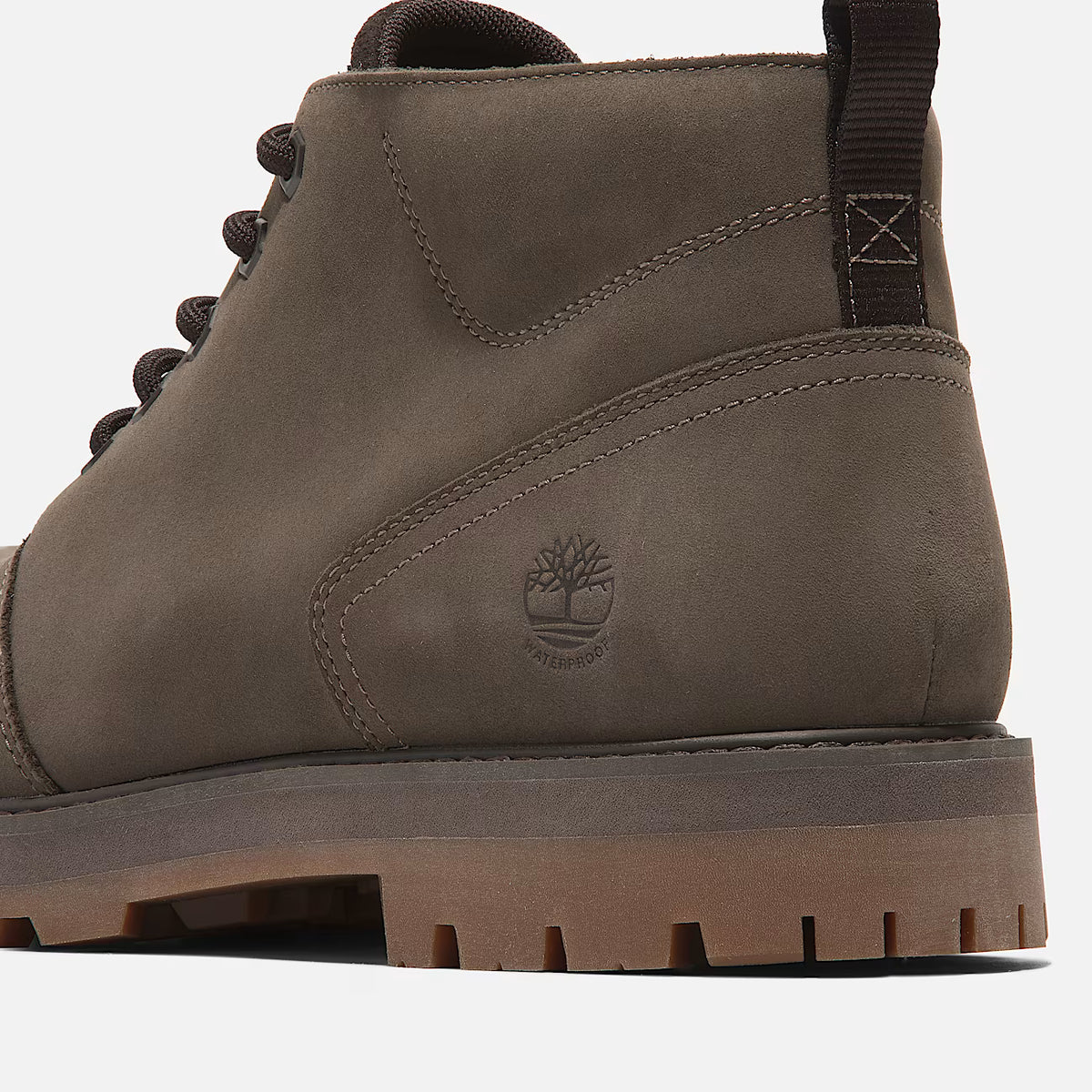 Timberland® Britton Road Waterproof Chukka Boot in Medium Brown Nubuck