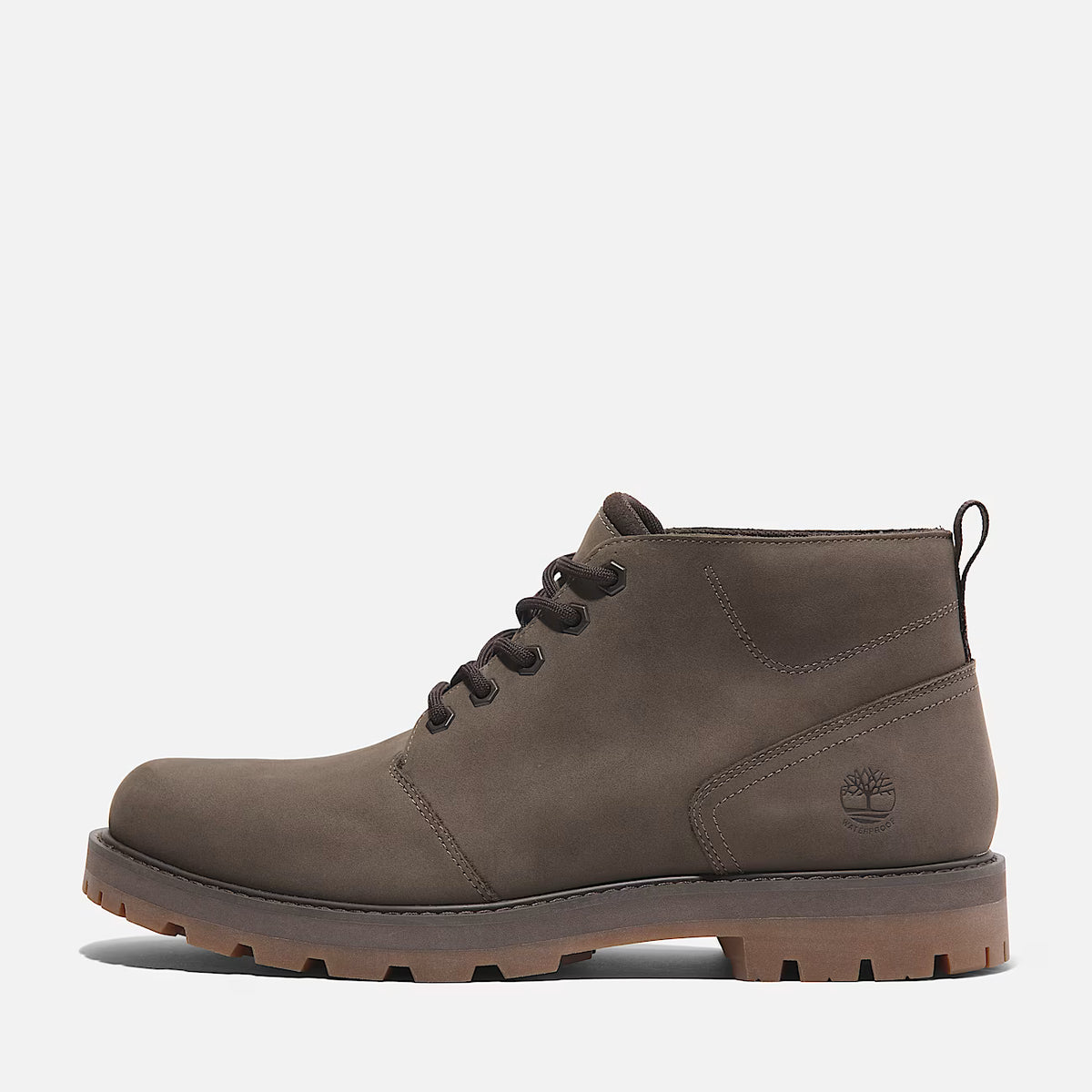 Timberland® Britton Road Waterproof Chukka Boot in Medium Brown Nubuck