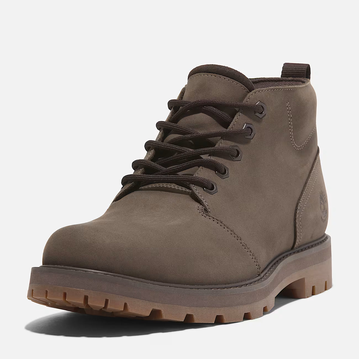 Timberland® Britton Road Waterproof Chukka Boot in Medium Brown Nubuck