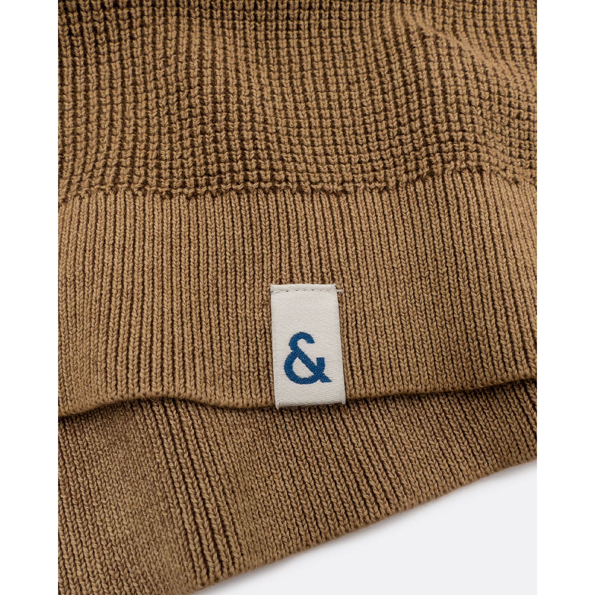 Colours &amp; Sons Pure Cotton Crew Pullover 9023-101 - Bronze