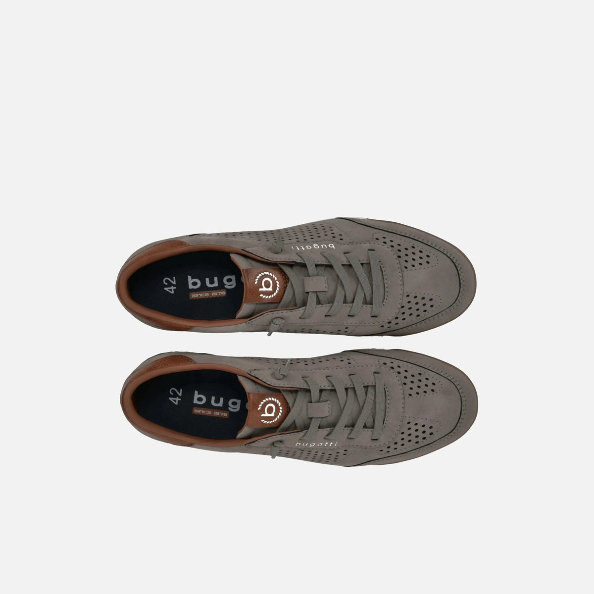 Bugatti Sneaker in Taupe 321-A3817