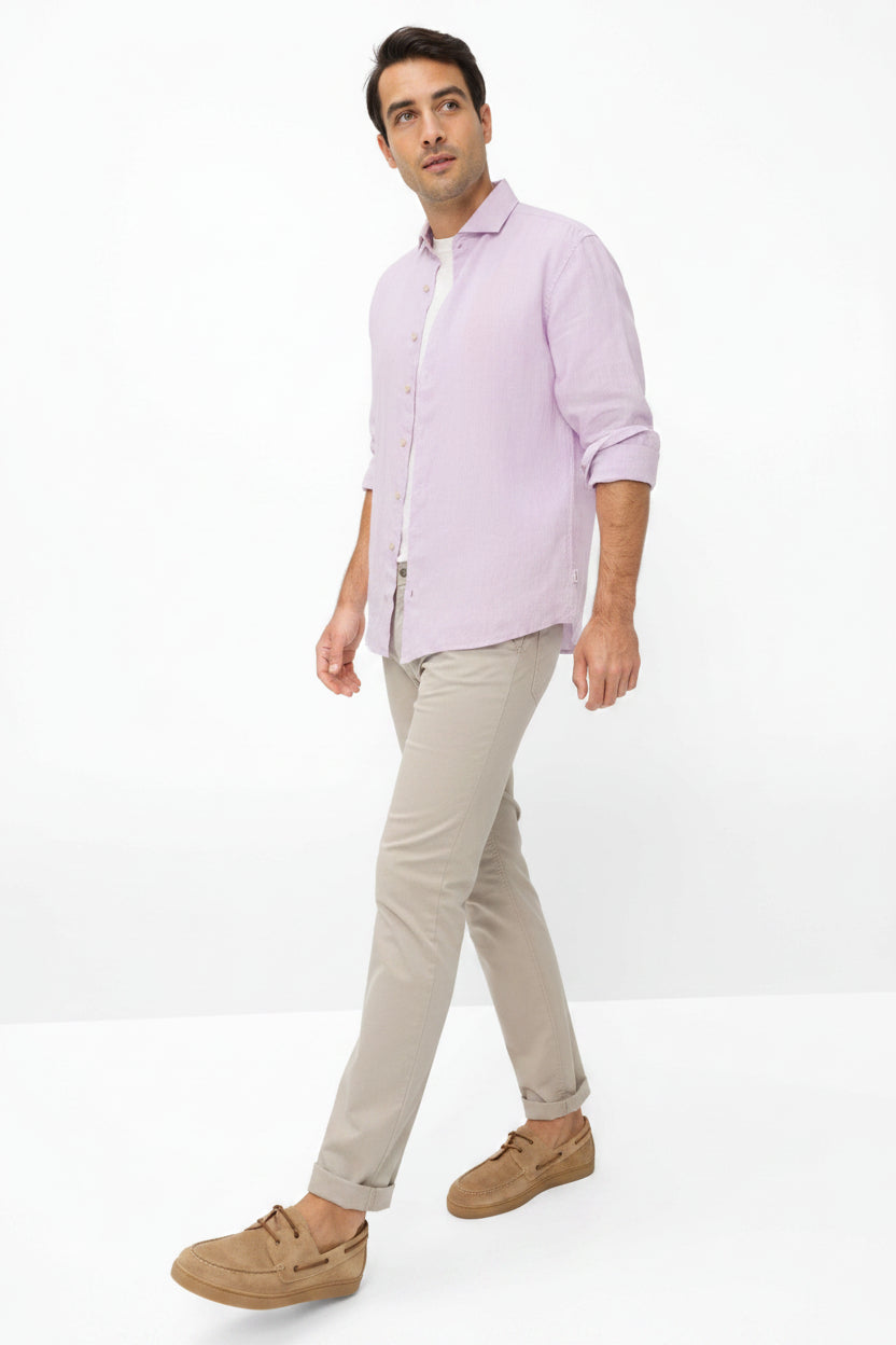 Brax Chuck Hi-Flex 5 Pocket Jeans in Stone 07-3622
