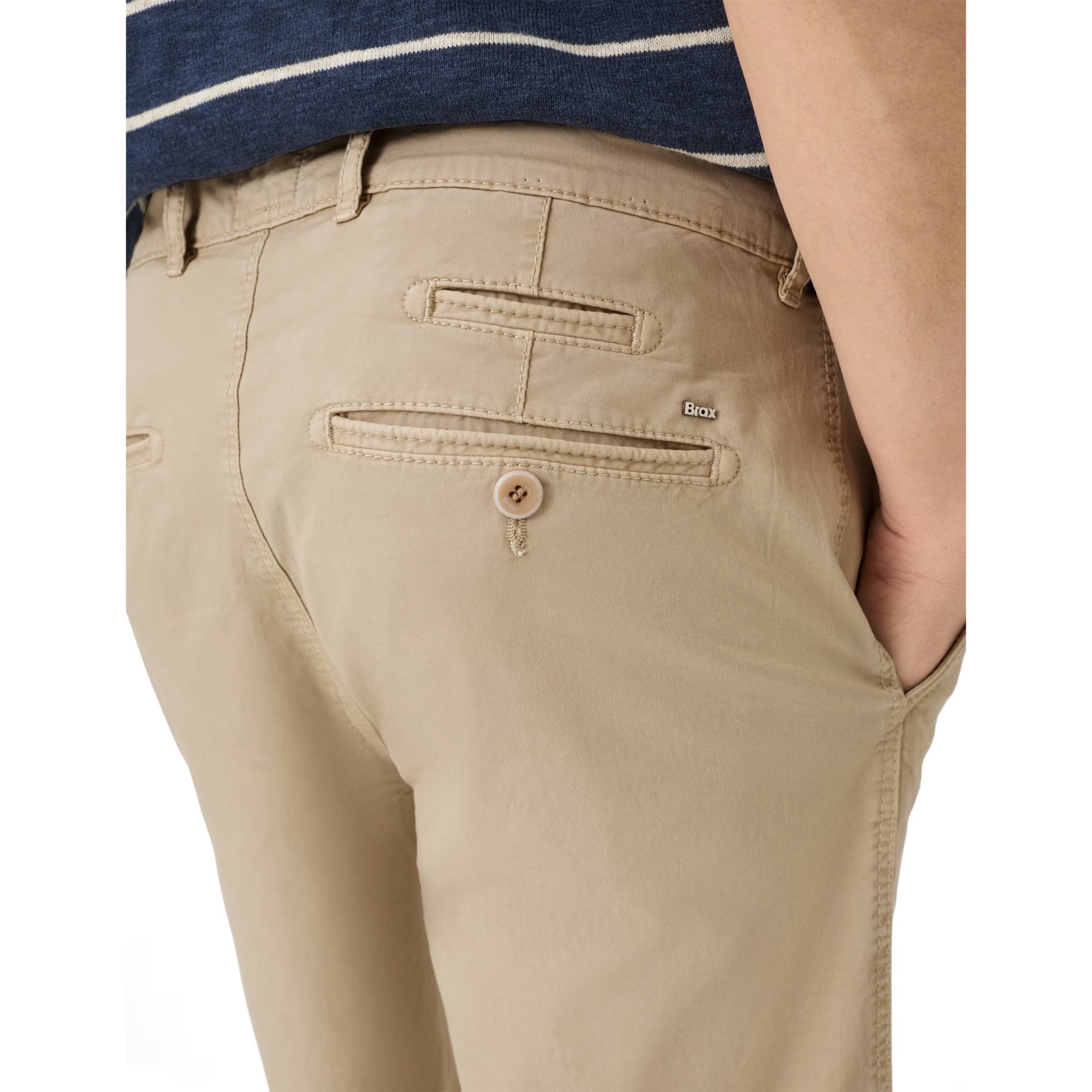 Brax Bari Flex Shorts Regular Fit in Canvas 07-0952