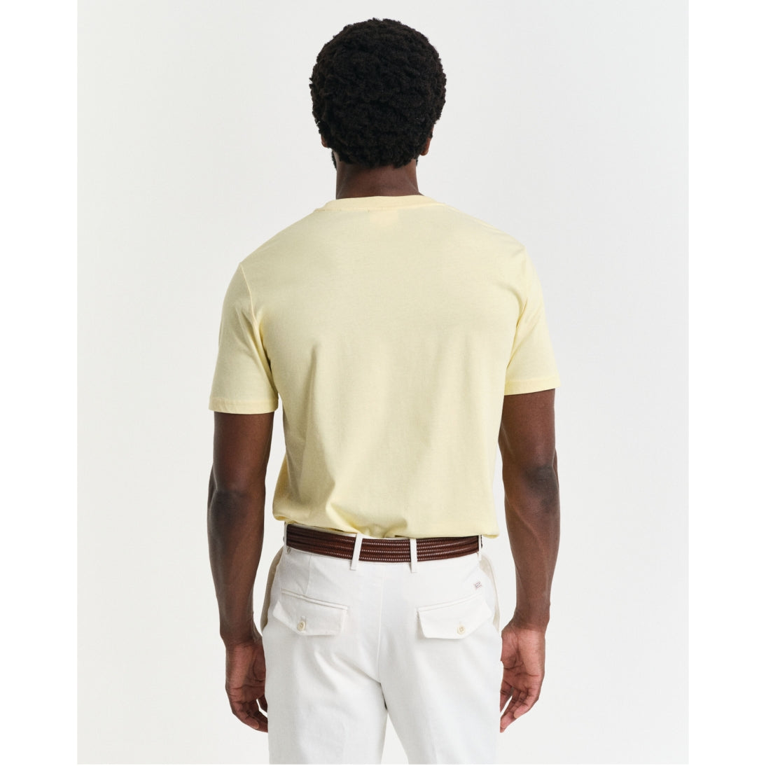 GANT Cayman Islands Graphic T-Shirt Dusty Light Yellow 2003321