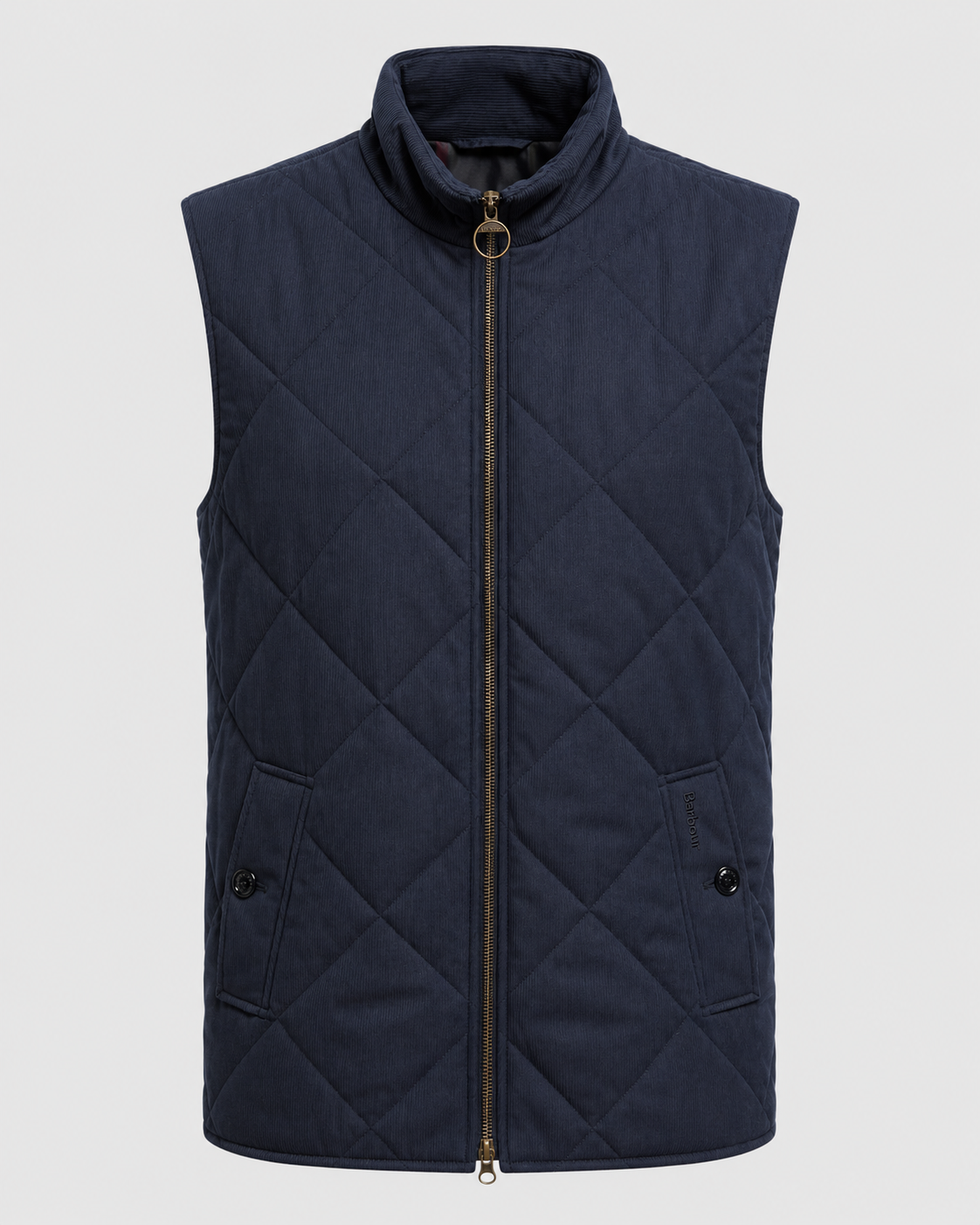 Barbour Corden Quilted Gilet in Navy