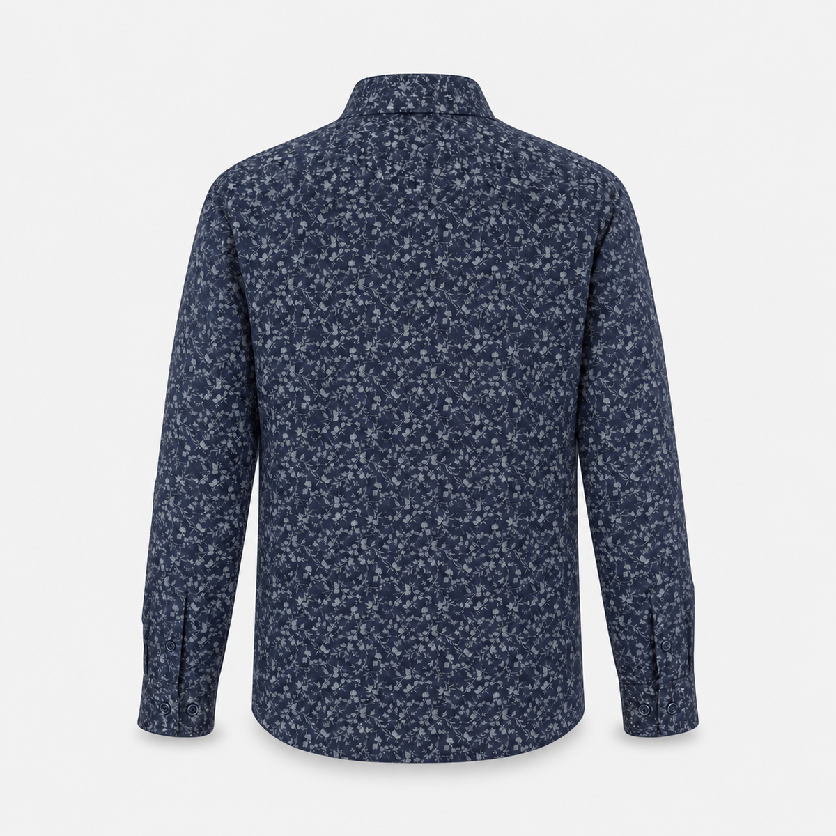 Olymp 1293 Navy floral Print