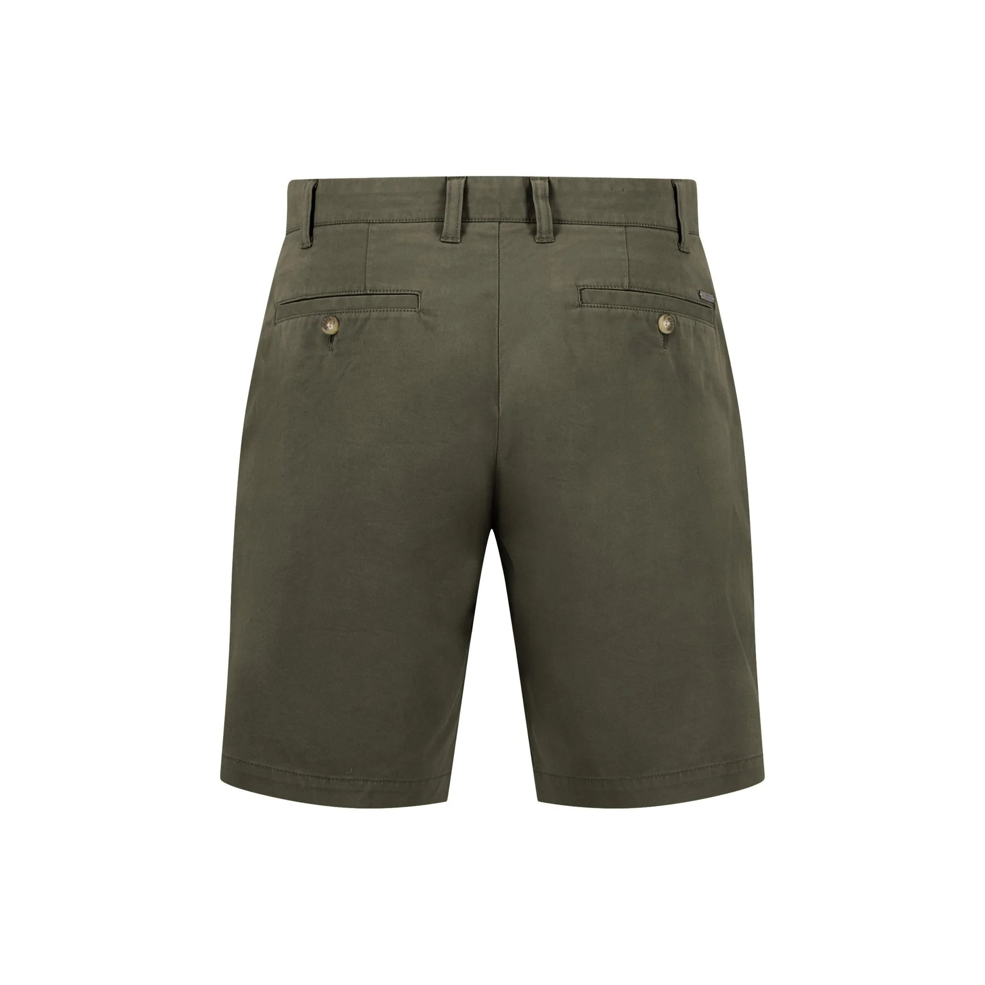 Green shorts on a white background