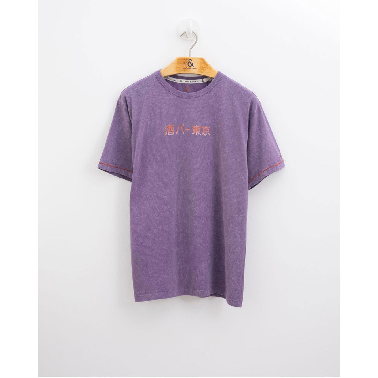 Colours &amp; Sons Pure Cotton Graphic Print Tee 9225-538