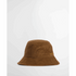 Barbour Ebberston Cord Bucket Hat - Olive & Military Brown