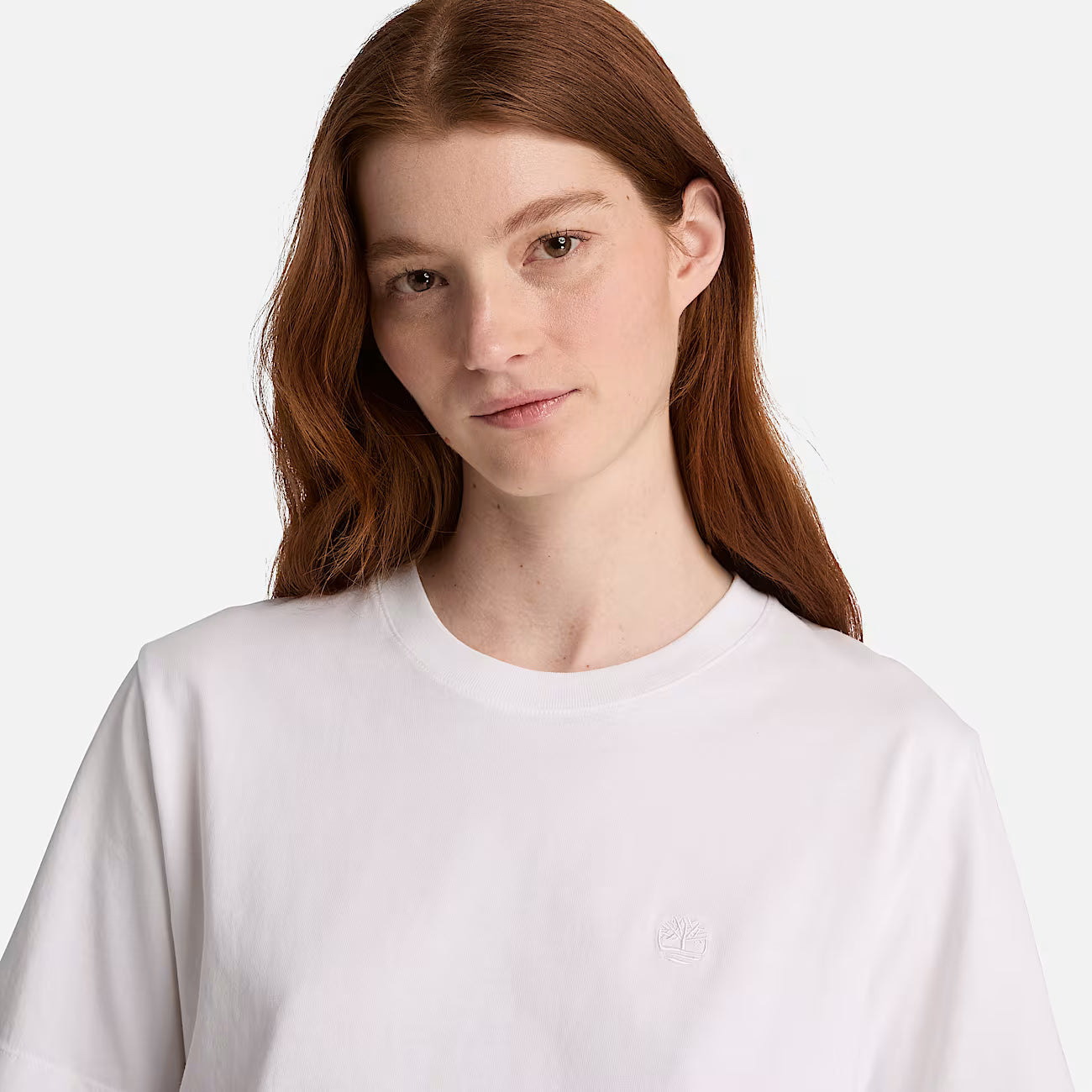 Timberland Crafted Crew Short-Sleeve T-Shirt in White