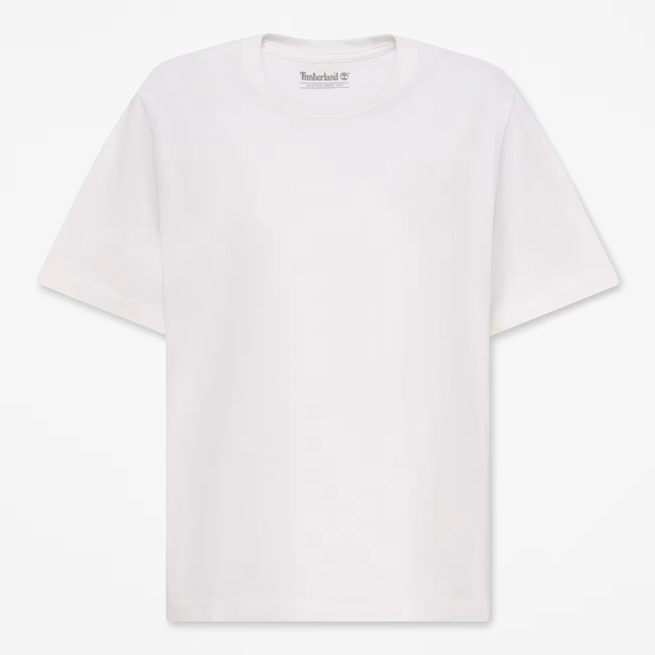 Timberland Crafted Crew Short-Sleeve T-Shirt in White