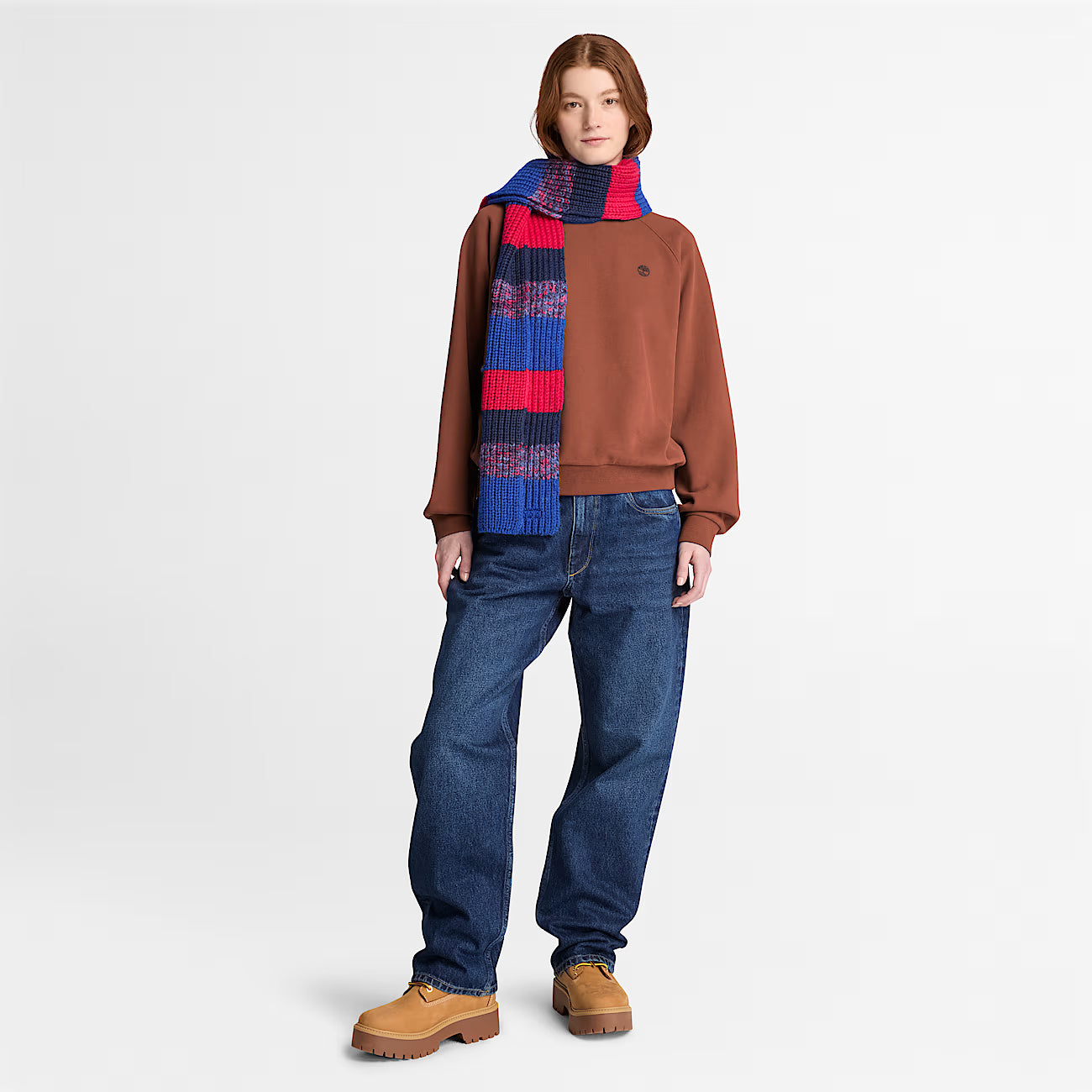Timberland Crafted Crew Sweatshirt in Brown
