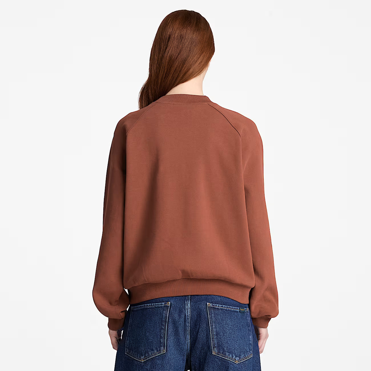 Timberland Crafted Crew Sweatshirt in Brown