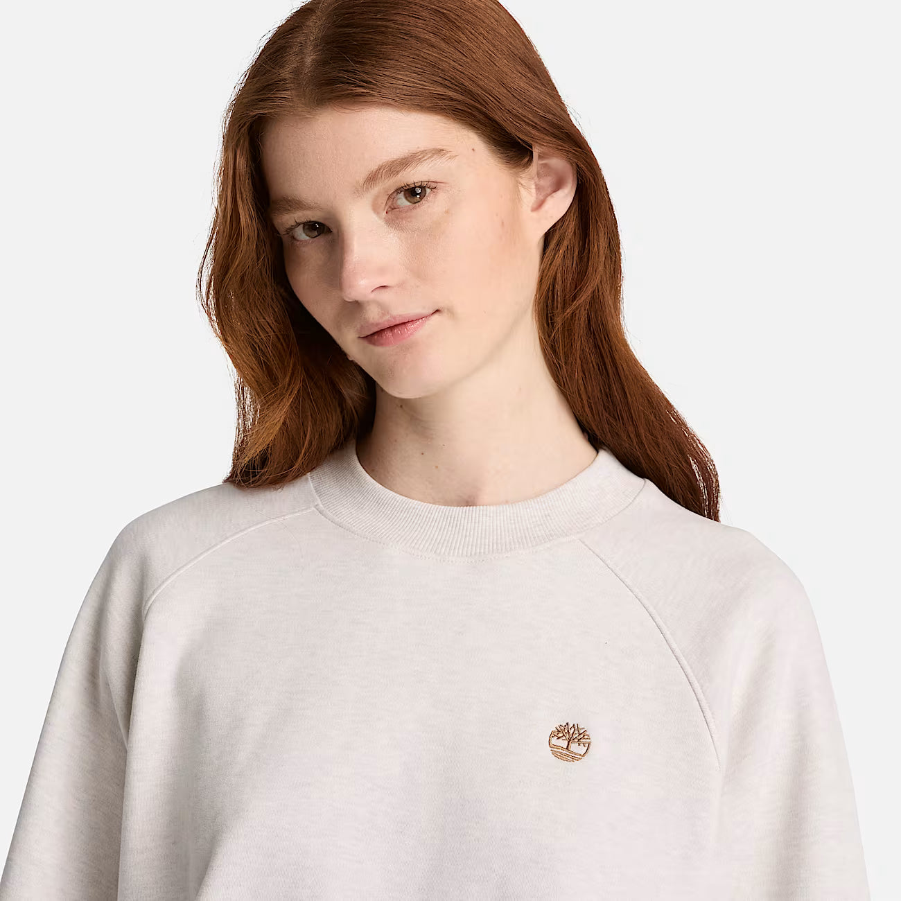 Timberland Crafted Crew Sweatshirt in Beige