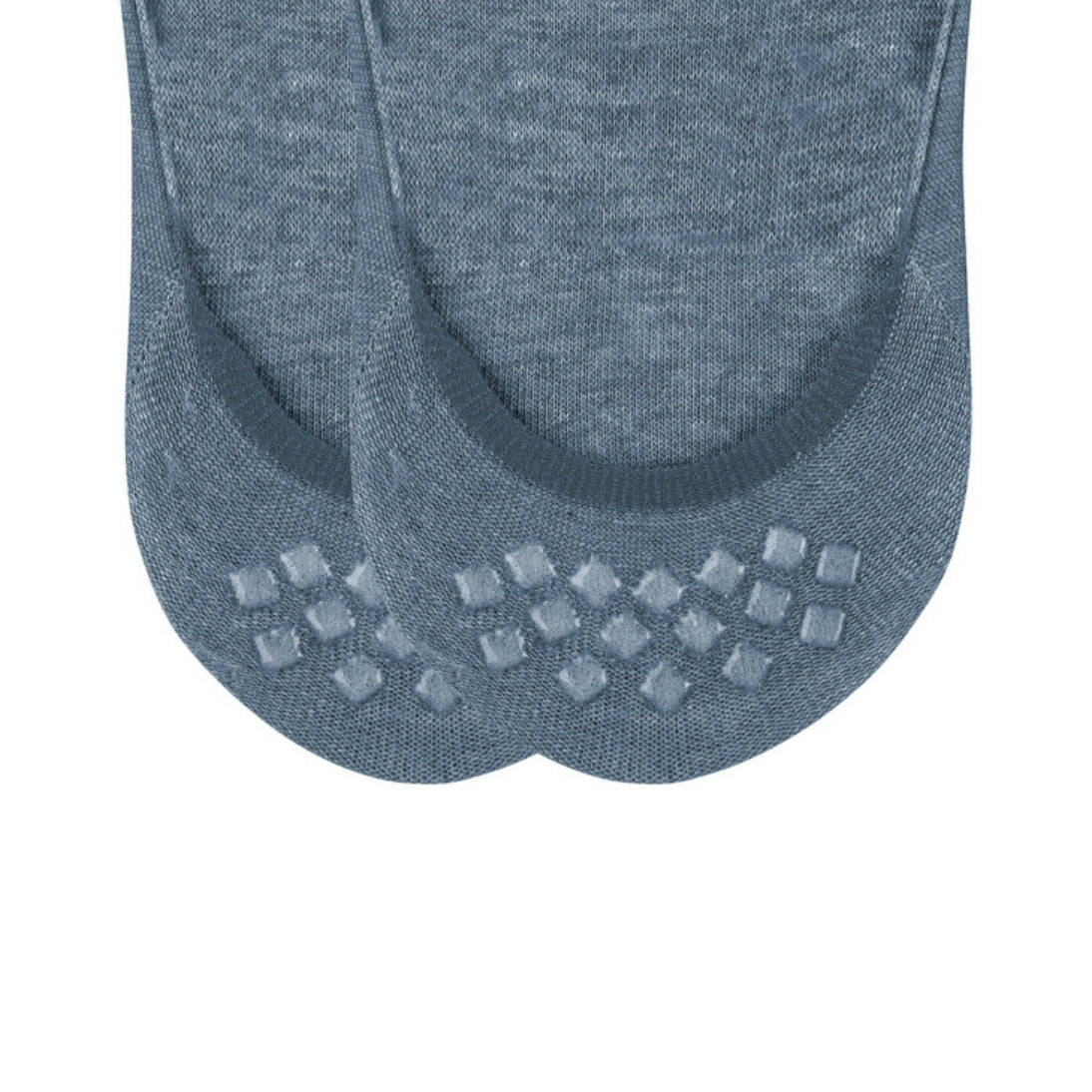 Burlington Everyday 2-Pack Men No Show Socks Anti-Slip Denim Blue