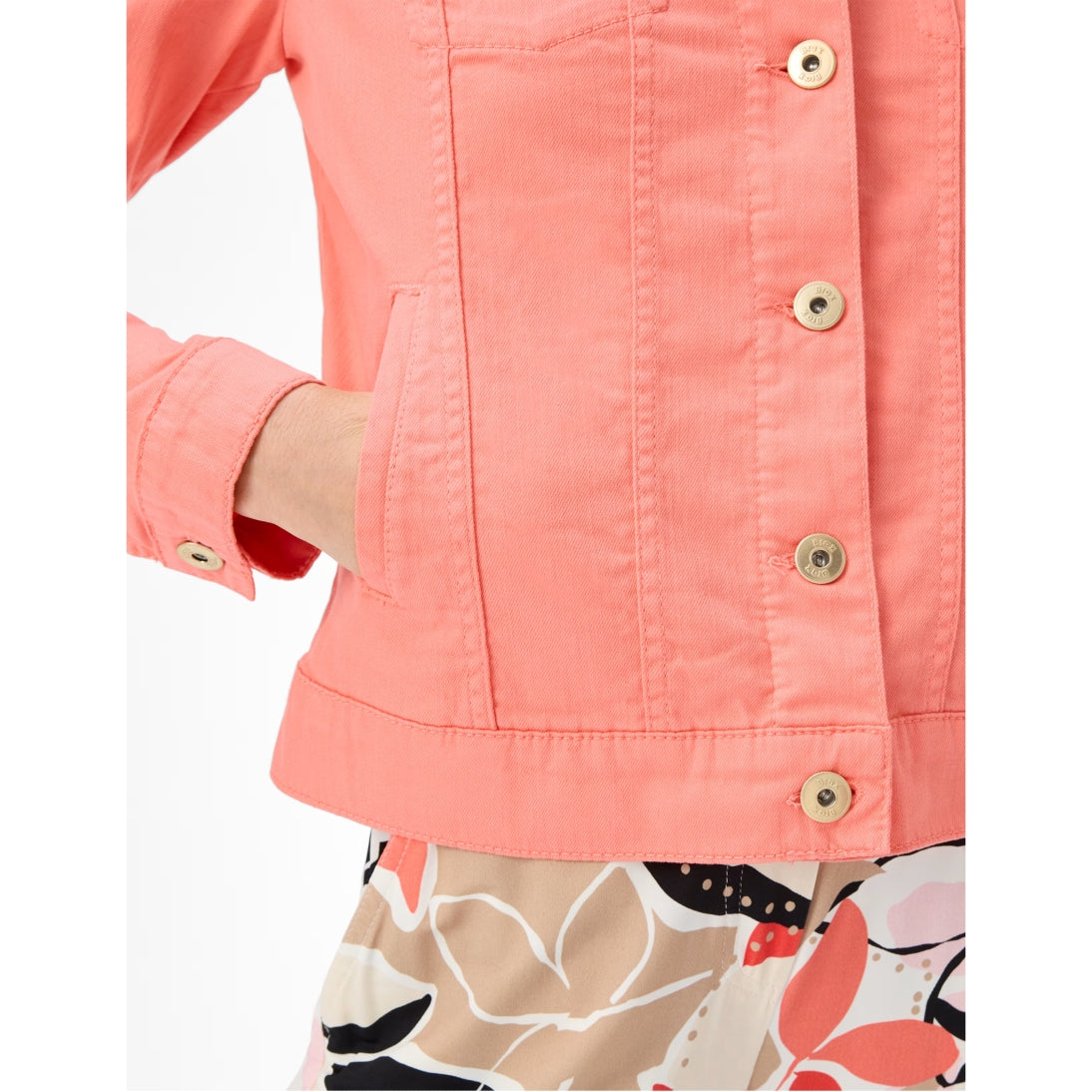 Brax Miami Stretch Cotton Denim Jacket 96-6128