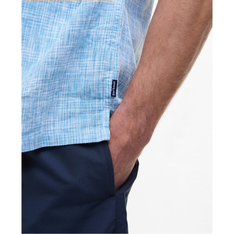 Barbour Deveron Slub Short-Sleeved Linen Shirt