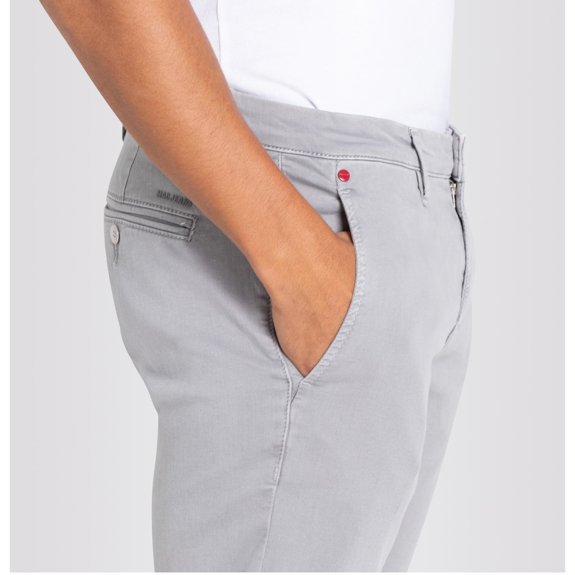 MAC Ultimate Drivers Pants Stretch Chino Silver
